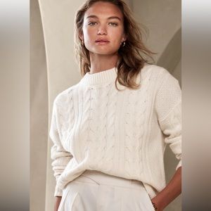 Banana republic wool/ cashmere sweater tunic